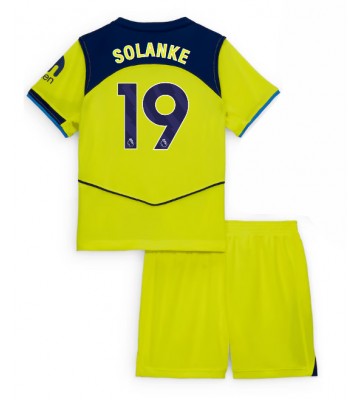 Tottenham Hotspur Dominic Solanke #19 Tredjetrøje Børn 2025-26 Kortærmet (+ Korte bukser)